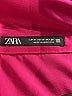 Zara 100% Polyester Solid Pink Cocktail Dress Size M - photo 7