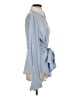 La' Ros Blue Long Sleeve Blouse Size S - photo 4