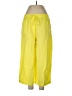DKNY 100% Linen Yellow Linen Pants Size L - photo 1