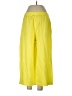 DKNY 100% Linen Yellow Linen Pants Size L - photo 2