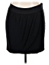 Alfani Solid Black Casual Skirt Size M - photo 1