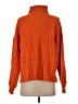 Rain + Rose Orange Turtleneck Sweater Size S - photo 2