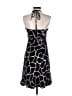 Ann Taylor Graphic Black Cocktail Dress Size 4 (petite) - photo 2