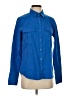 Assorted Brands Blue Long Sleeve Button-Down Shirt Size XS - photo 1