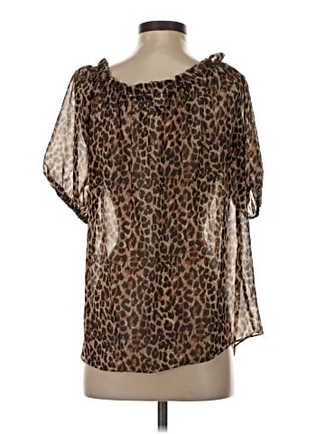 Moda International Short Sleeve Blouse (view 2)