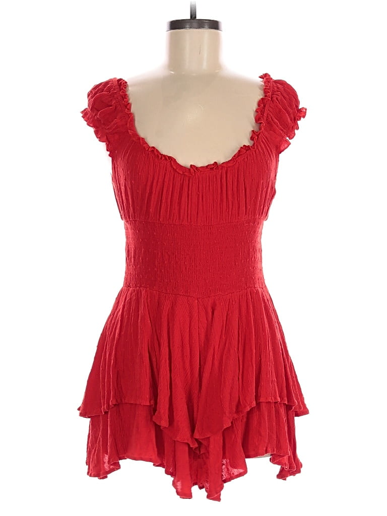 Pre-owned Princess Polly Romper In Red