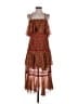 Rebecca Minkoff 100% Polyester Paisley Red Cocktail Dress Size 2 - photo 1