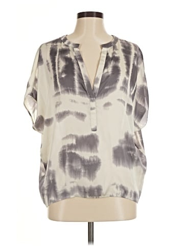BCBGMAXAZRIA Short Sleeve Blouse (view 1)