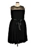 Xscape Black Cocktail Dress Size 22 - photo 1