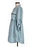 Zara Basic Blue Casual Dress Size M - photo 5