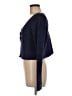 Peruvian Connection 100% Pima Cotton Blue Cardigan Size M - photo 5