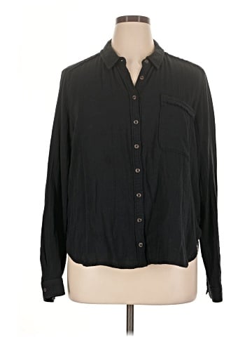 Pilcro Long Sleeve Button-Down Shirt (view 1)