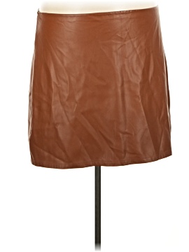 Good American Faux Leather Skirt (view 1)