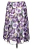Laura Scott 100% Polyester Purple Formal Skirt Size S - photo 2