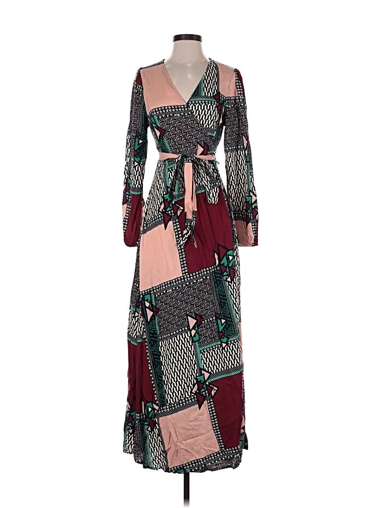Porridge Kimono In Burgundy