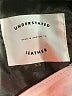Understated Leather 100% Leather Solid Gray Leather Skirt Size XS - photo 4