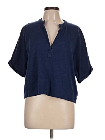 Majestic Filatures Short Sleeve Henley (view 1)
