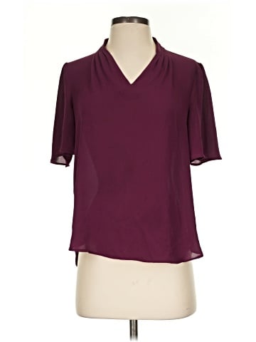 Ann Taylor Factory Short Sleeve Blouse (view 1)