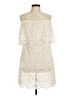 Gold Hawk Ivory Cocktail Dress Size M (estimated) - photo 1