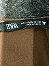 Zara Solid Brown Casual Dress Size M - photo 7