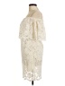 Gold Hawk Ivory Cocktail Dress Size M (estimated) - photo 5
