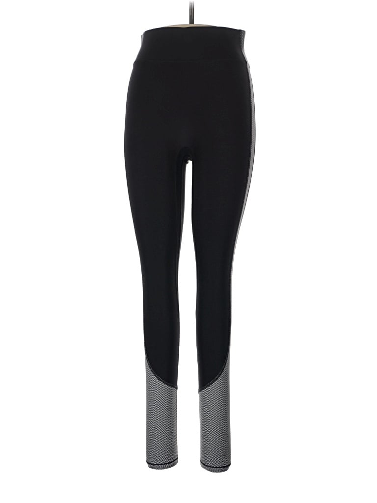 Pre-owned Bandier Active Pants In Black