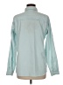 L.L.Bean Teal Long Sleeve Blouse Size M - photo 2