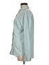 L.L.Bean Teal Long Sleeve Blouse Size M - photo 5