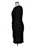 Alex Evenings Solid Black Cocktail Dress Size 14 - photo 5