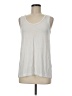 Paraphrase White Sleeveless T-Shirt Size M - photo 1