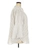 Chaps Stripes Ivory 3/4 Sleeve Button-Down Shirt Size 2X - photo 4