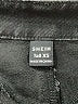 Shein Solid Black Denim Skirt Size XS (tall) - photo 4