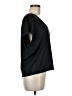 Blanc Noir Black Short Sleeve Top Size M - photo 4