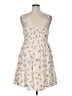 Torrid Floral Ivory Cocktail Dress Size 1X Plus (1) - photo 2