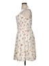 Torrid Floral Ivory Cocktail Dress Size 1X Plus (1) - photo 5