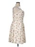 Torrid Floral Ivory Cocktail Dress Size 1X Plus (1) - photo 4