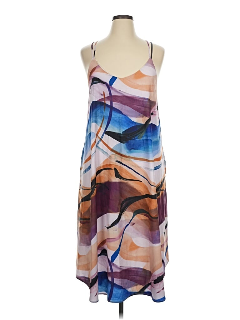 Pre-owned Soma Casual Dress In Purple