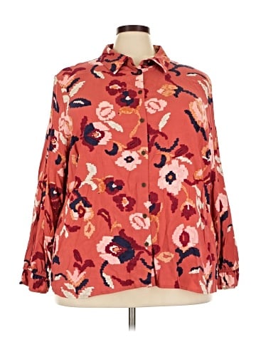 D&Co. 3/4 Sleeve Blouse (view 1)