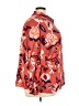D&Co. 100% Viscose Floral Orange 3/4 Sleeve Blouse Size 3X - photo 4