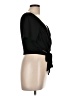 DRESSFO Black Short Sleeve Top Size 10 - photo 4