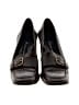 Etienne Aigner 100% Leather Black Heels Size 8 - photo 2