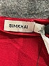 Jonathan Simkhai 100% Polyester Solid Red Cocktail Dress Size 2 - photo 4