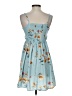 Xhilaration 100% Polyester Blue Casual Dress Size S - photo 2