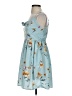 Xhilaration 100% Polyester Blue Casual Dress Size S - photo 5