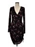 Bar III Print Black Cocktail Dress Size M - photo 1