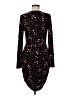 Bar III Print Black Cocktail Dress Size M - photo 2
