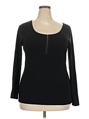Torrid 3/4 Sleeve T-Shirt (view 1)