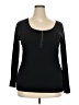 Torrid Black 3/4 Sleeve T-Shirt Size 2X Plus (2) - photo 1