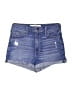 Hollister Blue Denim Shorts Size 5 - photo 1