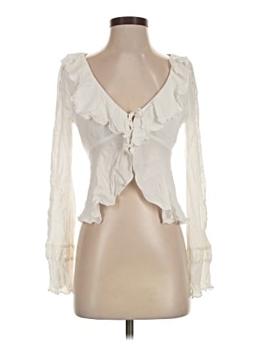 Hollister Long Sleeve Blouse (view 1)